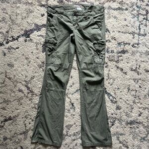 Y2K Garage Green Cargos